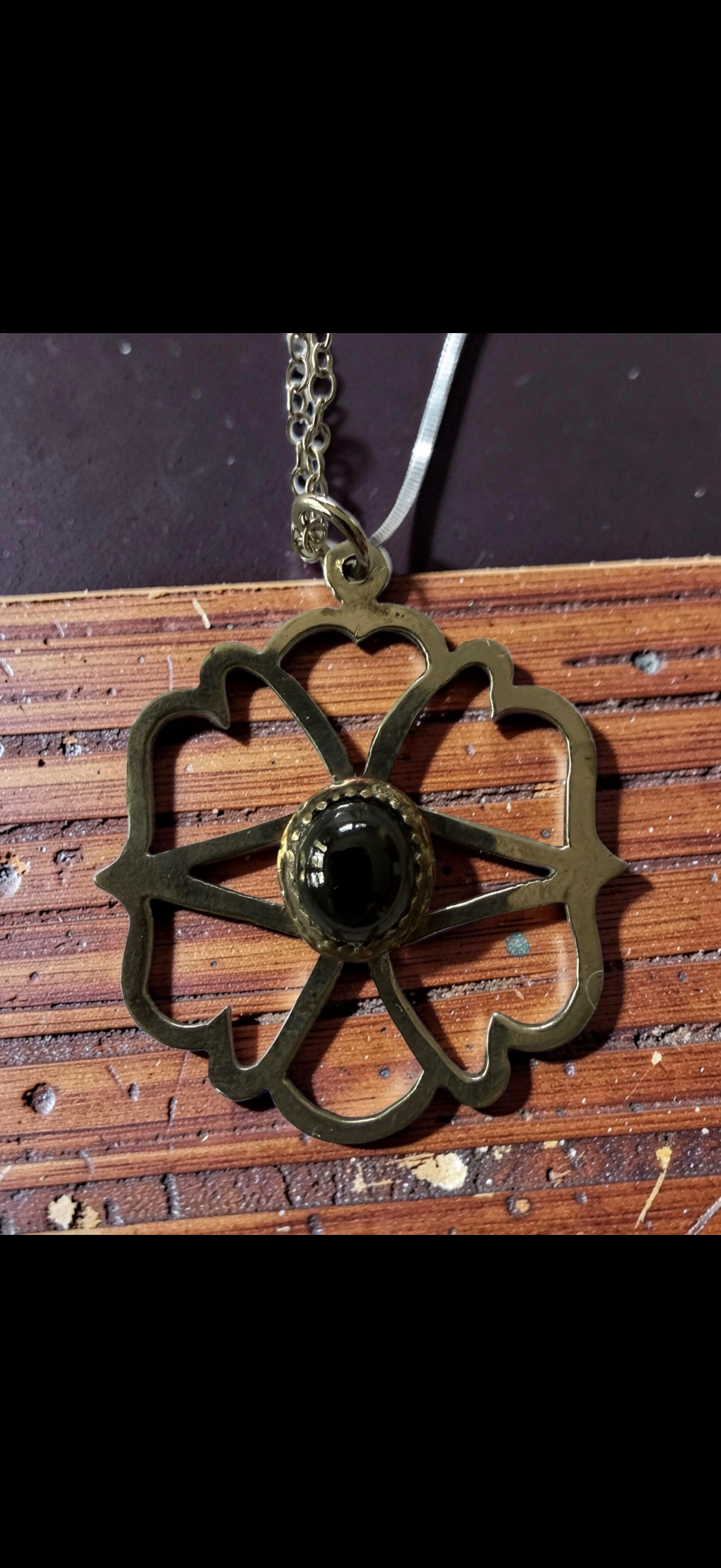 Wyoming black Jade pendant