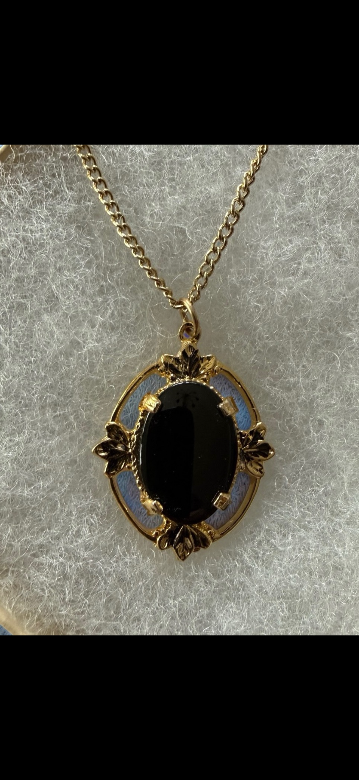 Wyoming black jade pendant.